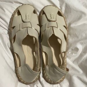 Women Retro Handmade Flats Sandals Leather Comfort.